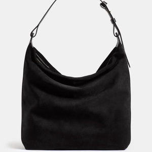 VINCE BRAND NEW BLACK SUEDE CANYON HOBO BAG UNUSED